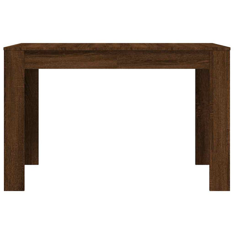 vidaXL Dining Table Brown Oak 120x60x76 cm Engineered Wood