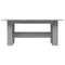 vidaXL Dining Table Grey Sonoma 180x90x76 cm Engineered Wood