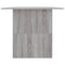 vidaXL Dining Table Grey Sonoma 180x90x76 cm Engineered Wood