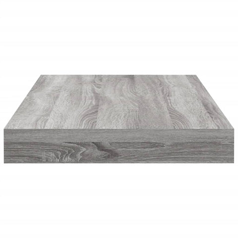 vidaXL Wall Shelves 4 pcs Grey Sonoma 40x10x1.5 cm Engineered Wood