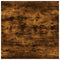 vidaXL Wall Shelves 4 pcs Smoked Oak 40x40x1.5 cm Engineered Wood