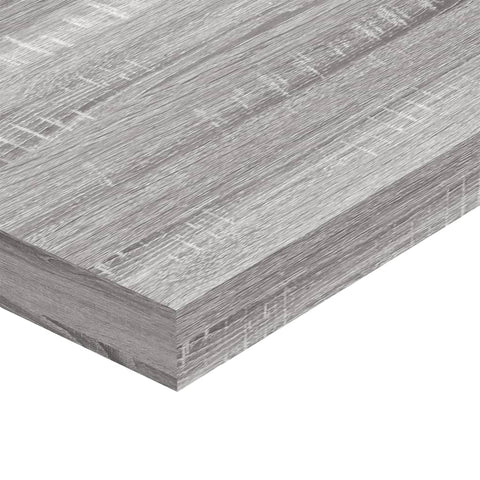 vidaXL Wall Shelves 4 pcs Grey Sonoma 60x10x1.5 cm Engineered Wood