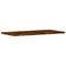 vidaXL Wall Shelves 4 pcs Smoked Oak 60x20x1.5 cm Engineered Wood