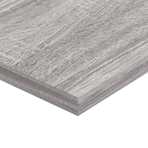 vidaXL Wall Shelves 4 pcs Grey Sonoma 60x20x1.5 cm Engineered Wood