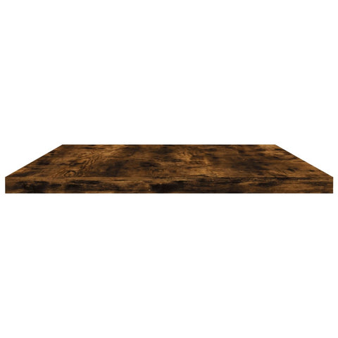 vidaXL Wall Shelves 4 pcs Smoked Oak 60x30x1.5 cm Engineered Wood