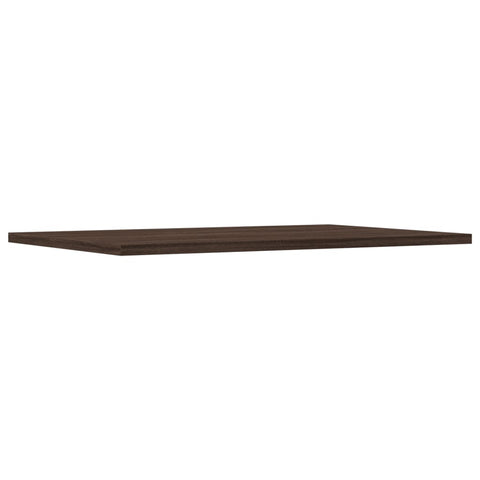 vidaXL Wall Shelves 4 pcs Brown Oak 60x40x1.5 cm Engineered Wood