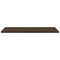 vidaXL Wall Shelves 4 pcs Brown Oak 60x40x1.5 cm Engineered Wood