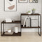 vidaXL Wall Shelves 4 pcs Brown Oak 60x40x1.5 cm Engineered Wood
