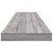 vidaXL Wall Shelves 4 pcs Grey Sonoma 100x10x1.5 cm Engineered Wood