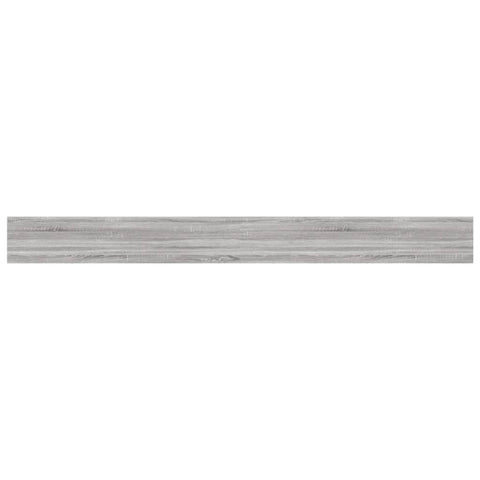 vidaXL Wall Shelves 4 pcs Grey Sonoma 100x10x1.5 cm Engineered Wood