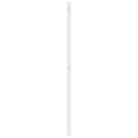 vidaXL Metal Headboard White 107 cm