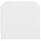 vidaXL Coffee Table with Glass Doors White 68x50x42 cm