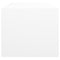 vidaXL Coffee Table with Glass Doors White 102x50x42 cm
