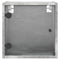 vidaXL Bedside Cabinets with Glass Doors 2 pcs Concrete Grey 35x37x35 cm
