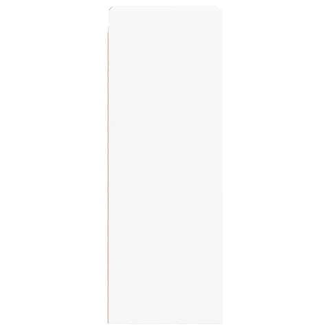 vidaXL Wall Cabinet with Glass Doors White 35x37x100 cm