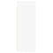 vidaXL Wall Cabinet with Glass Doors White 35x37x100 cm