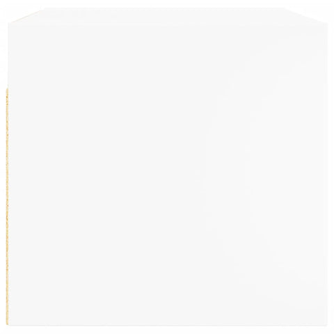 vidaXL Wall Cabinets with Glass Doors 2 pcs White 68.5x37x35 cm