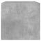 vidaXL Wall Cabinet with Glass Doors Concrete Grey 68.5x37x35 cm