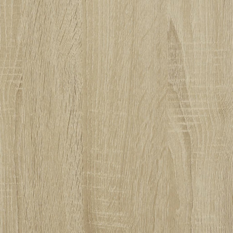 vidaXL Highboard with Glass Doors Sonoma Oak 35x37x120 cm