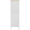 vidaXL Wardrobe FLORO White 77x53x171 cm Solid Wood Pine