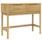 vidaXL Console Table FLORO Wax Brown 89.5x36.5x73 cm Solid Wood Pine