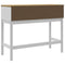 vidaXL Console Table FLORO White 89.5x36.5x73 cm Solid Wood Pine