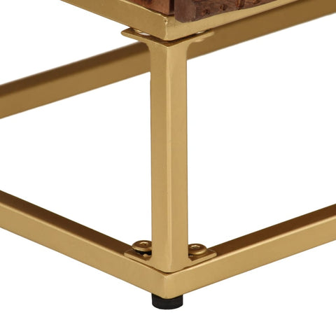 vidaXL Chest of Drawers 55x30x76 cm Solid Wood Mango and Iron