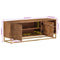 vidaXL TV Cabinet 110x30x40 cm Solid Wood Mango and Iron
