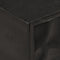 vidaXL Console Table Black 90x30x76 cm Solid Wood Mango and Iron