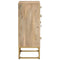 vidaXL Sideboard 55x30x76 cm Solid Wood Mango and Iron