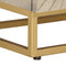 vidaXL Bedside Cabinet 40x30x50 cm Solid Wood Mango and Iron