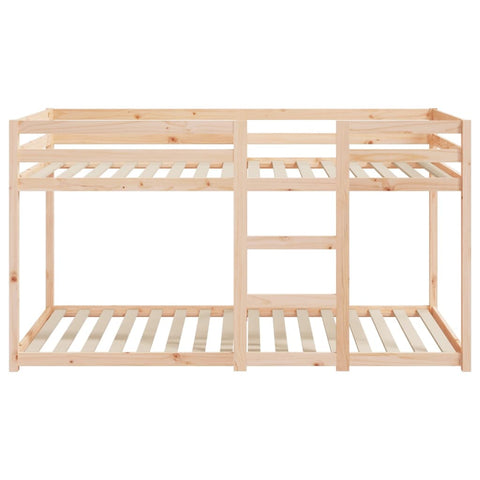 vidaXL Bunk Bed without Mattress 90x200 cm Solid Wood Pine