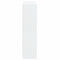 vidaXL Bookcase with Doors White 136x37x142 cm Engineered Wood