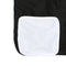 vidaXL Kids' Loft Bed with Curtains without Mattress White&Black 80x200cm