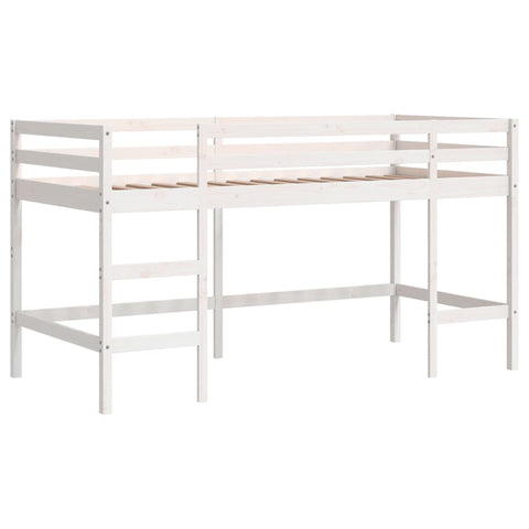 vidaXL Kids' Loft Bed with Tunnel without Mattress Pink 80x200cm