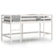 vidaXL Kids' Loft Bed without Mattress with Ladder White 90x190 cm Single
