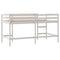 vidaXL Kids' Loft Bed without Mattress with Ladder White 90x190 cm Single