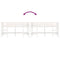 vidaXL Kids' Loft Bed without Mattress with Ladder White 90x190 cm Single
