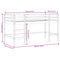 vidaXL Kids' Loft Bed without Mattress with Ladder White 90x190 cm Single