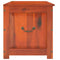 vidaXL Storage Chest with Lid Brown Solid Wood Acacia