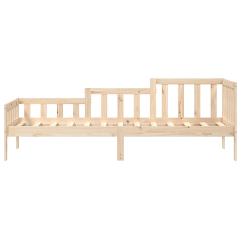 vidaXL Day Bed without Mattress  90x190 cm Single Solid Wood Pine