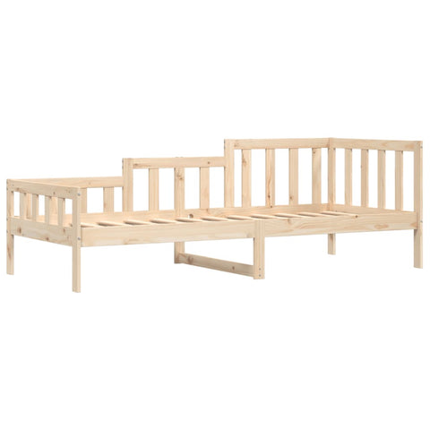 vidaXL Day Bed without Mattress  90x190 cm Single Solid Wood Pine