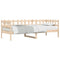 vidaXL Day Bed without Mattress  90x200 cm Solid Wood Pine