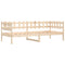 vidaXL Day Bed without Mattress  90x200 cm Solid Wood Pine