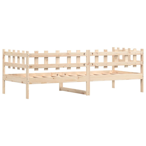 vidaXL Day Bed without Mattress  90x200 cm Solid Wood Pine