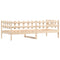 vidaXL Day Bed without Mattress  90x200 cm Solid Wood Pine