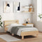 vidaXL Bed Frame without Mattress with Headboard Sonoma Oak 90x200 cm