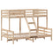 vidaXL Bunk Bed without Mattress 80x200/120x200 cm Solid Wood