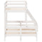 vidaXL Bunk Bed without Mattress 80x200/120x200 cm White Solid Wood