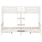 vidaXL Bunk Bed without Mattress 80x200/140x200 cm White Solid Wood